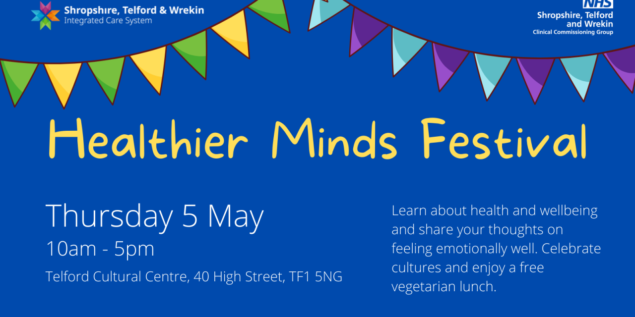 Healthy Minds Festival – Thursday 5th May 2022
